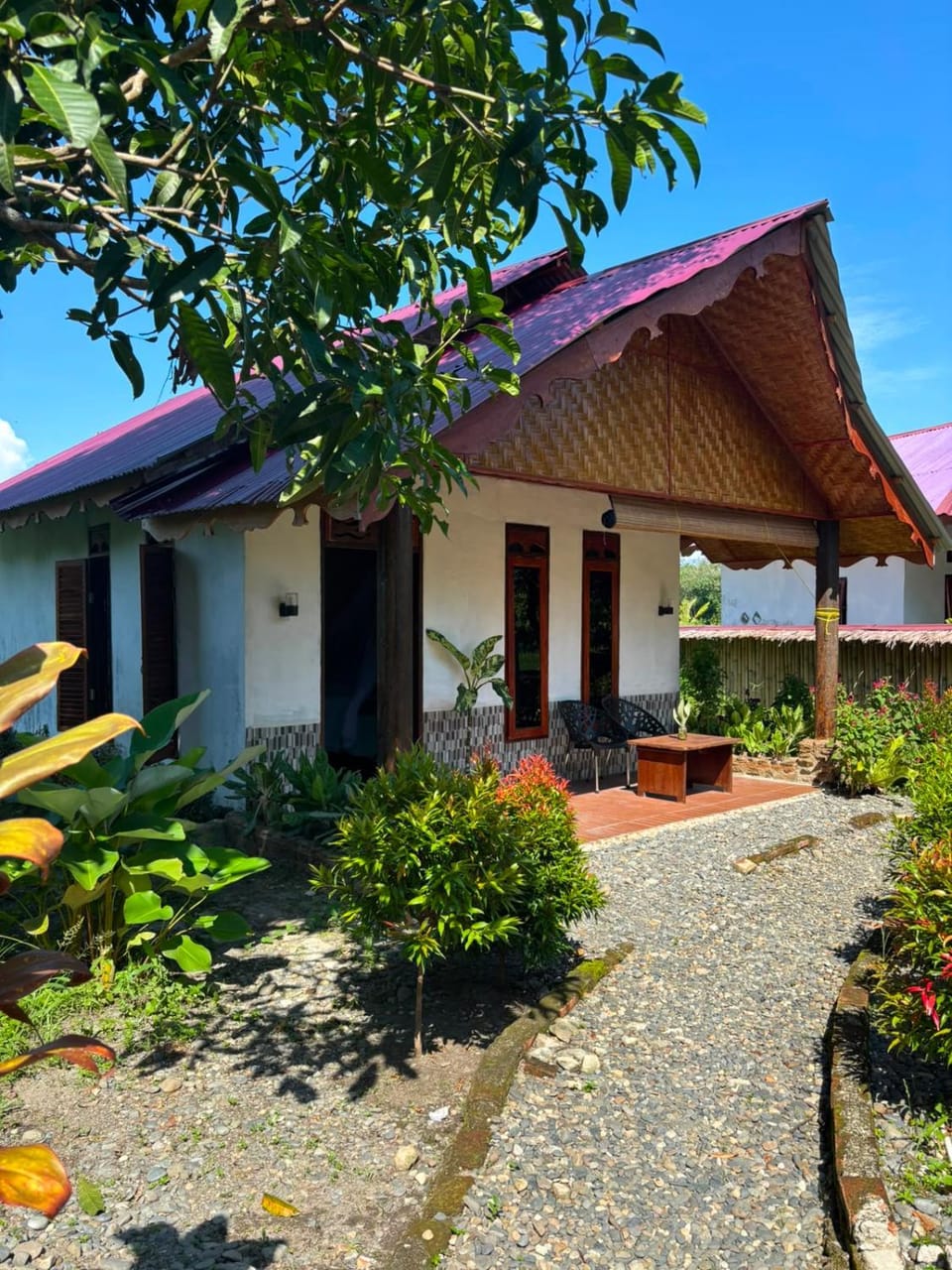 Property building, Spring, Day, Garden view