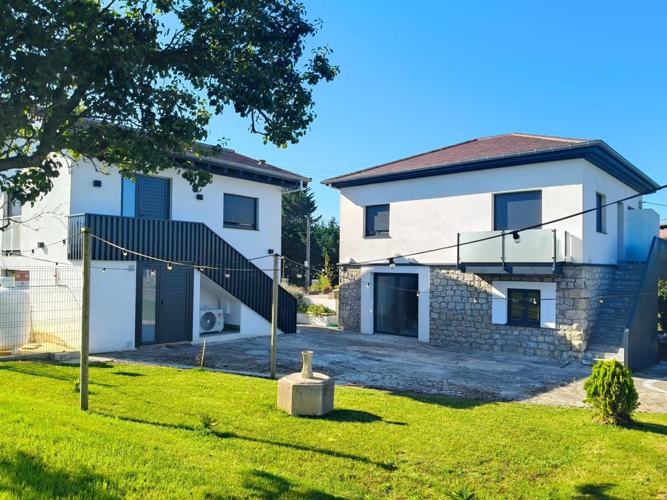 Property building, Garden view