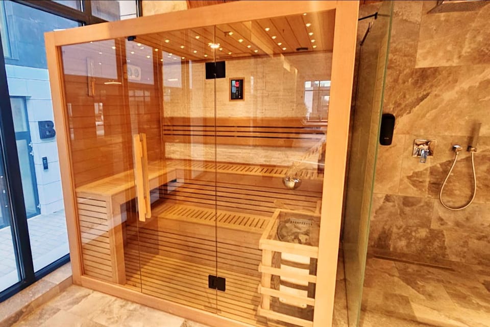 Shower, Sauna, Bathroom