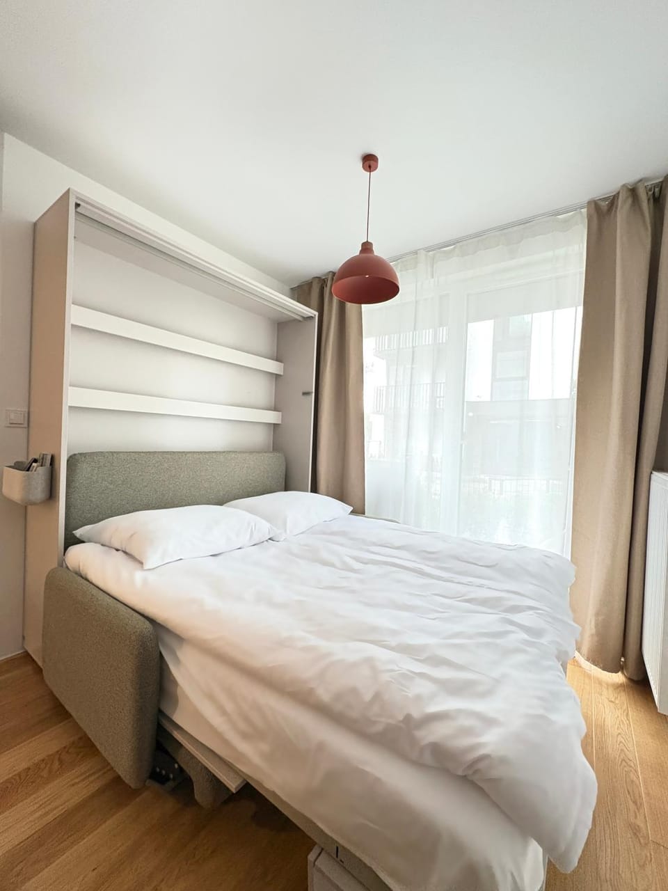 Bed, Living room, Photo of the whole room