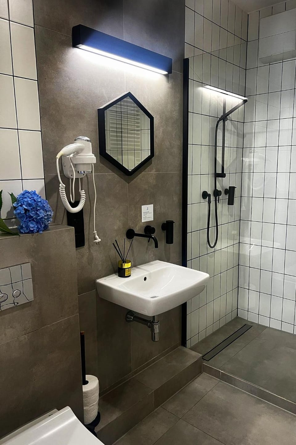 Shower, Toilet, Bathroom, towels