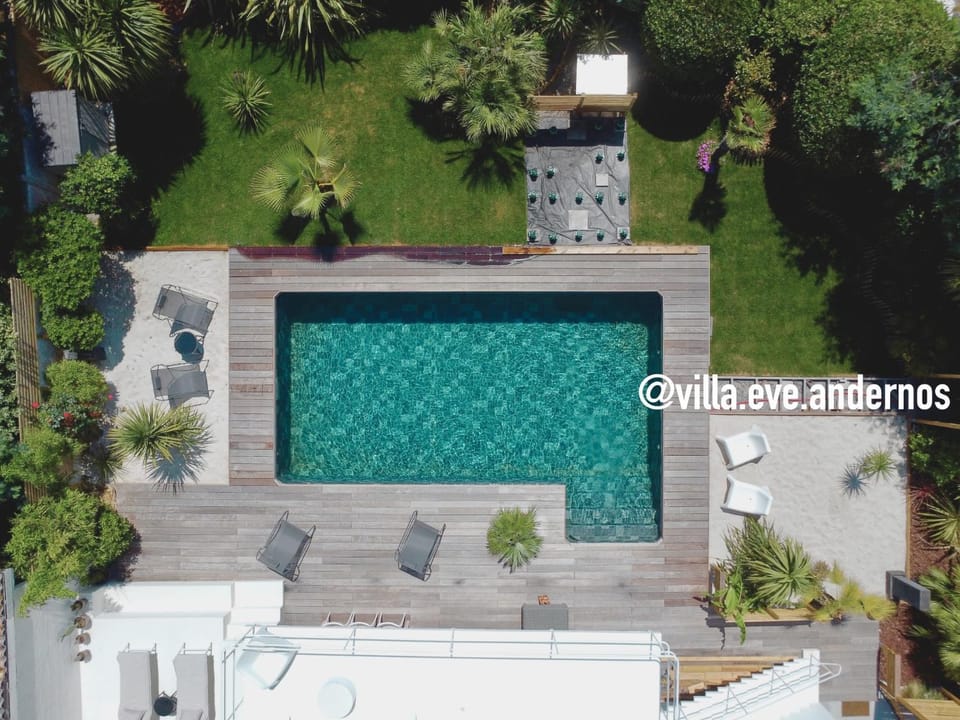 Bird's eye view, Garden, Garden view, Pool view, Swimming pool, sunbed