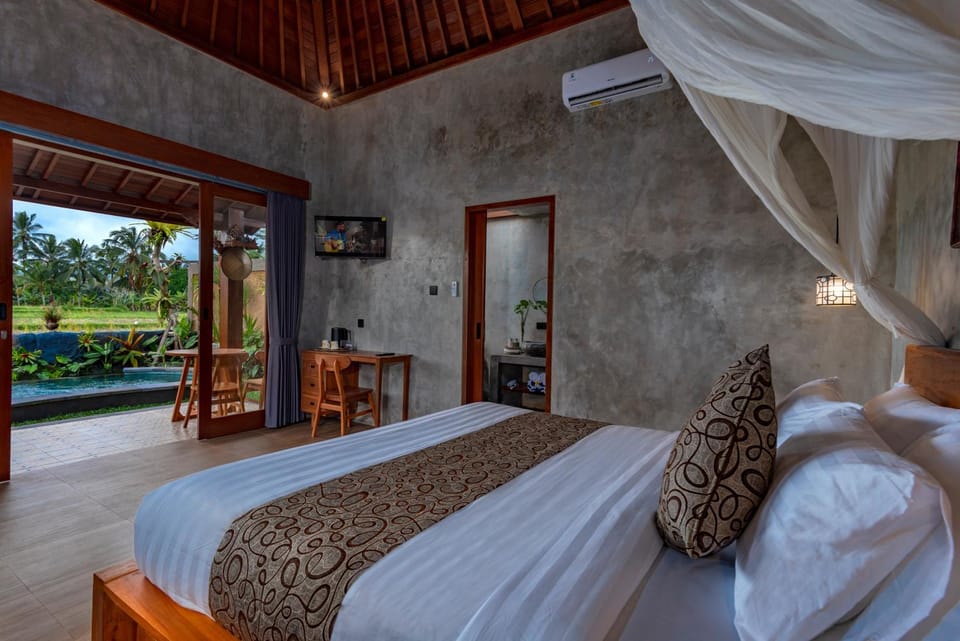 Natural landscape, Bedroom, air conditioner