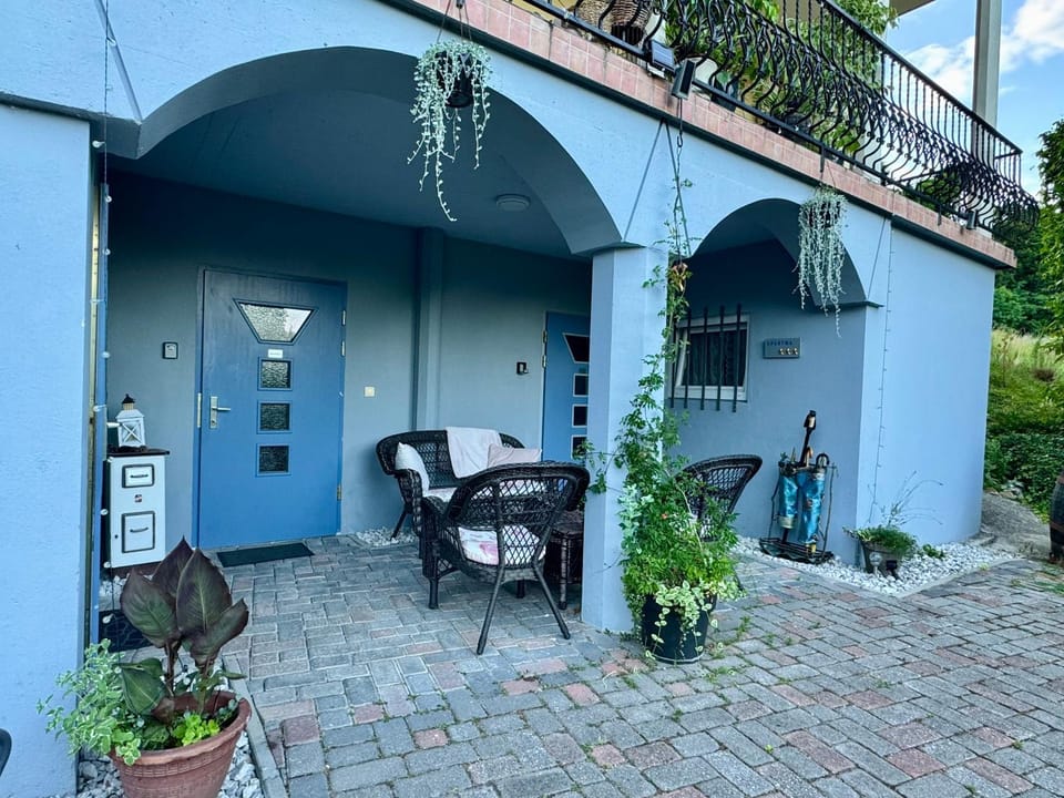 Property building, Patio