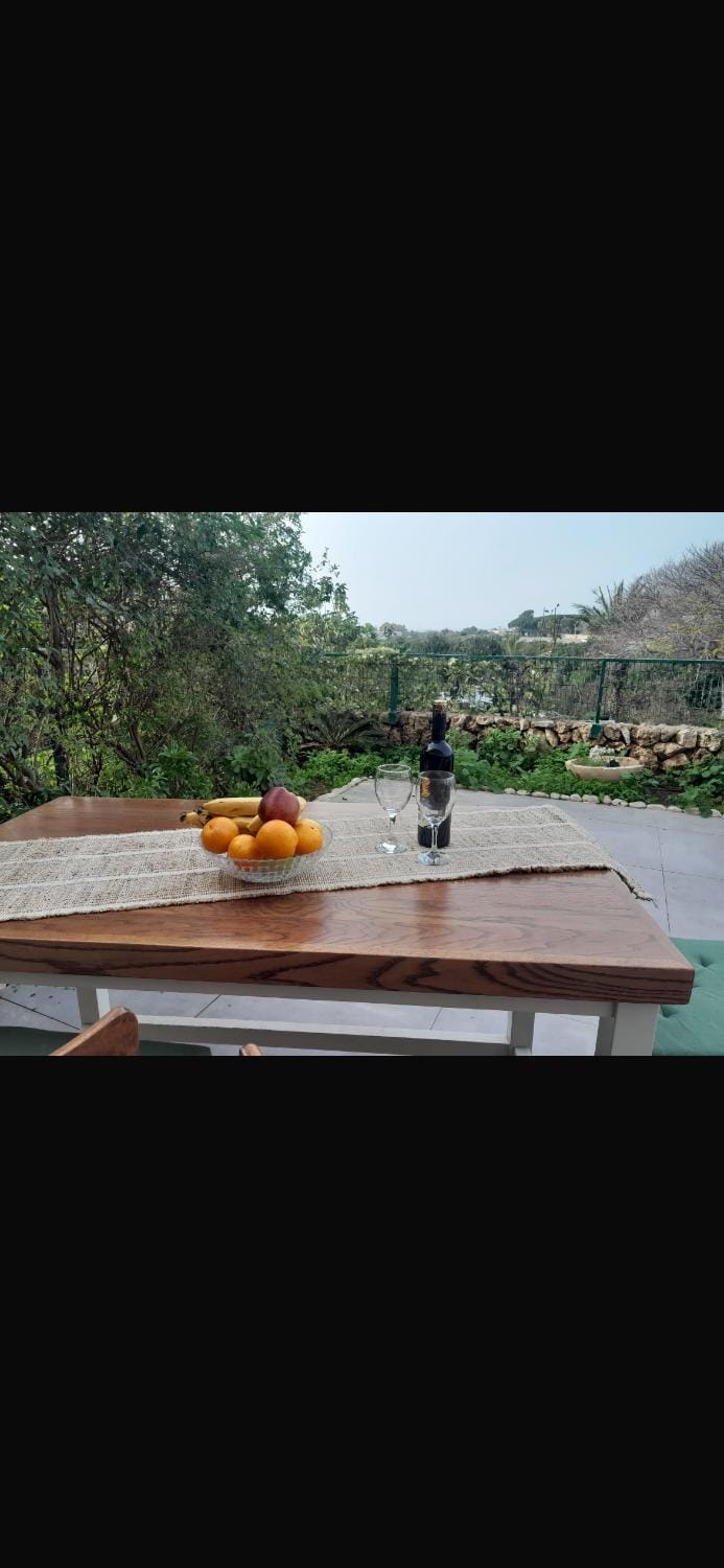 Garden apartment in Neot Golf, with sea view Apartment in Haifa District