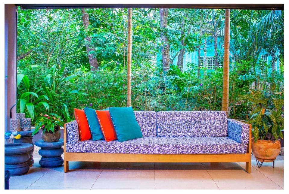 Patio, Day, Natural landscape