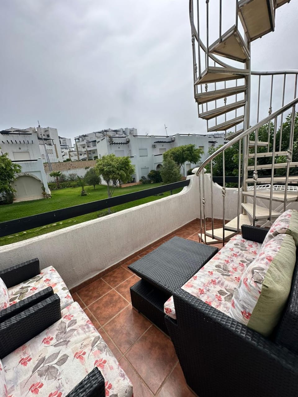 Patio, Day, View (from property/room), Balcony/Terrace, Living room, Seating area