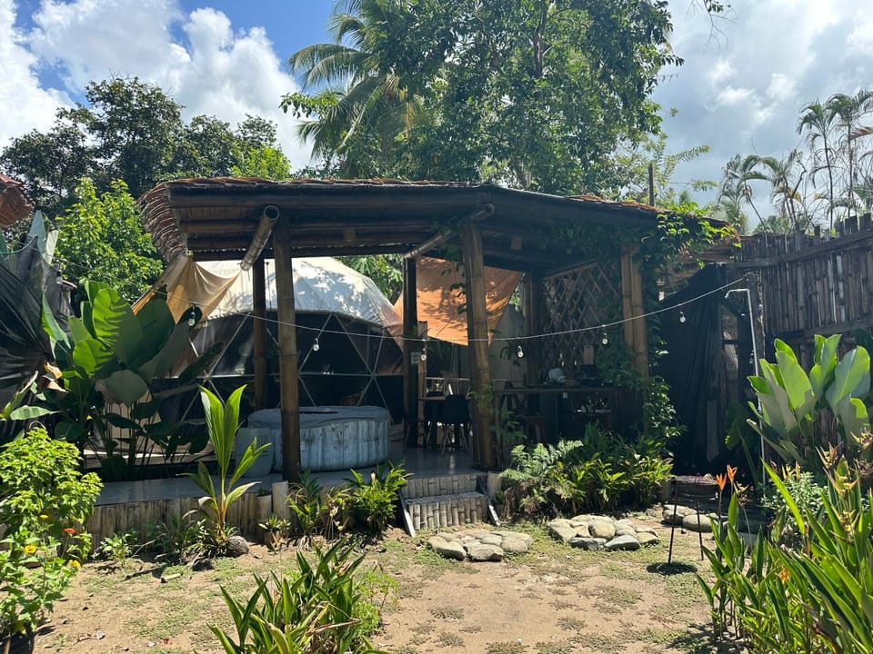 Bambuk Bio Dome Uvita beach front Luxury tent in Uvita