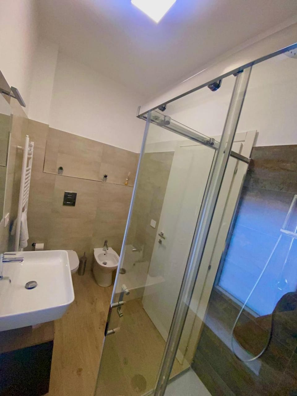 Shower, Toilet, Bathroom, towels