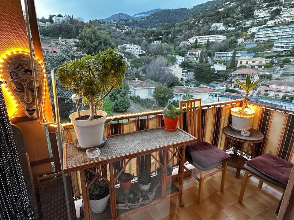 Natural landscape, Balcony/Terrace, Mountain view