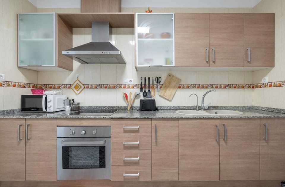 Kitchen or kitchenette, Living room