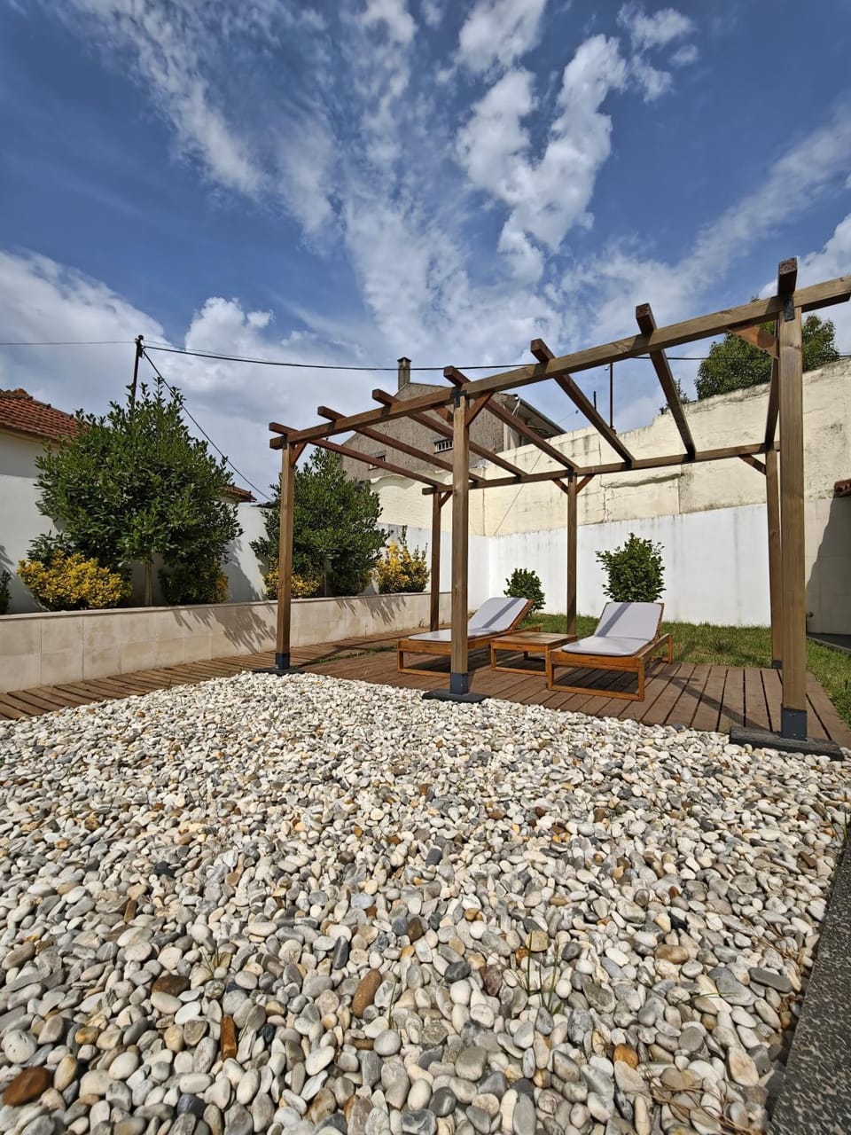Garden, sunbed