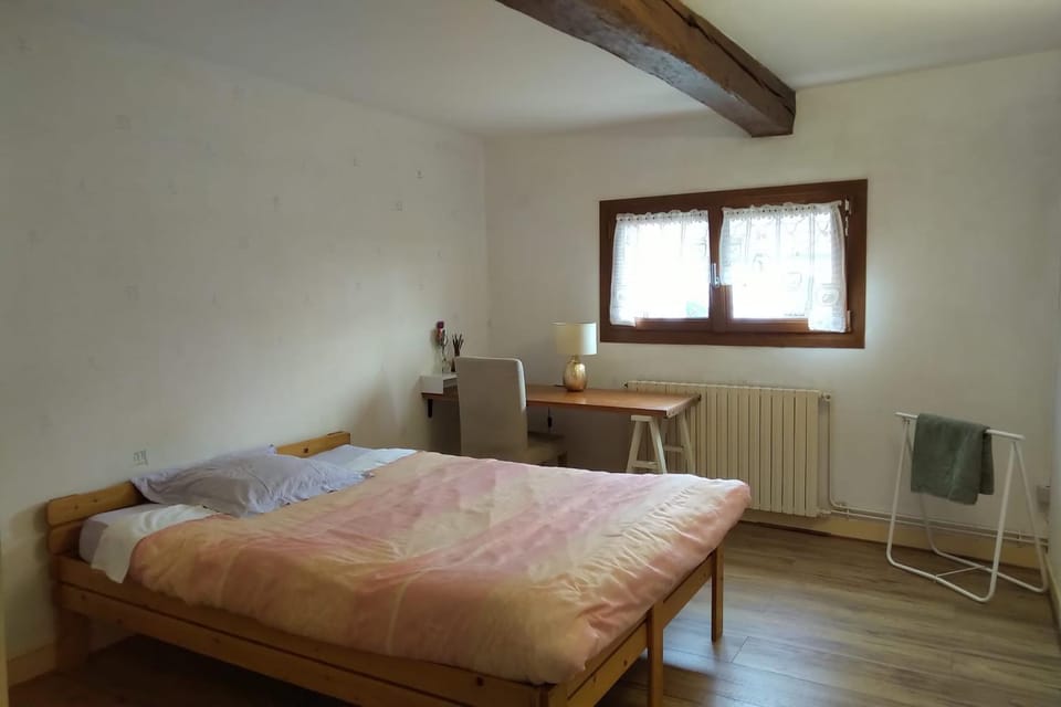L'auberge des Bords de Seine- Chambre double ou twin Country House in Île-de-France