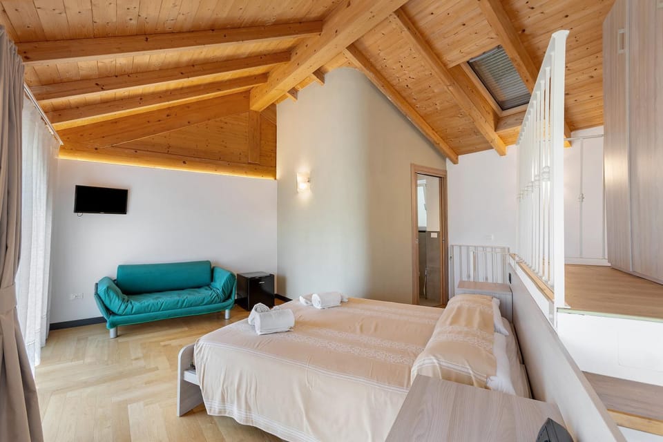 Property building, Living room, Bedroom