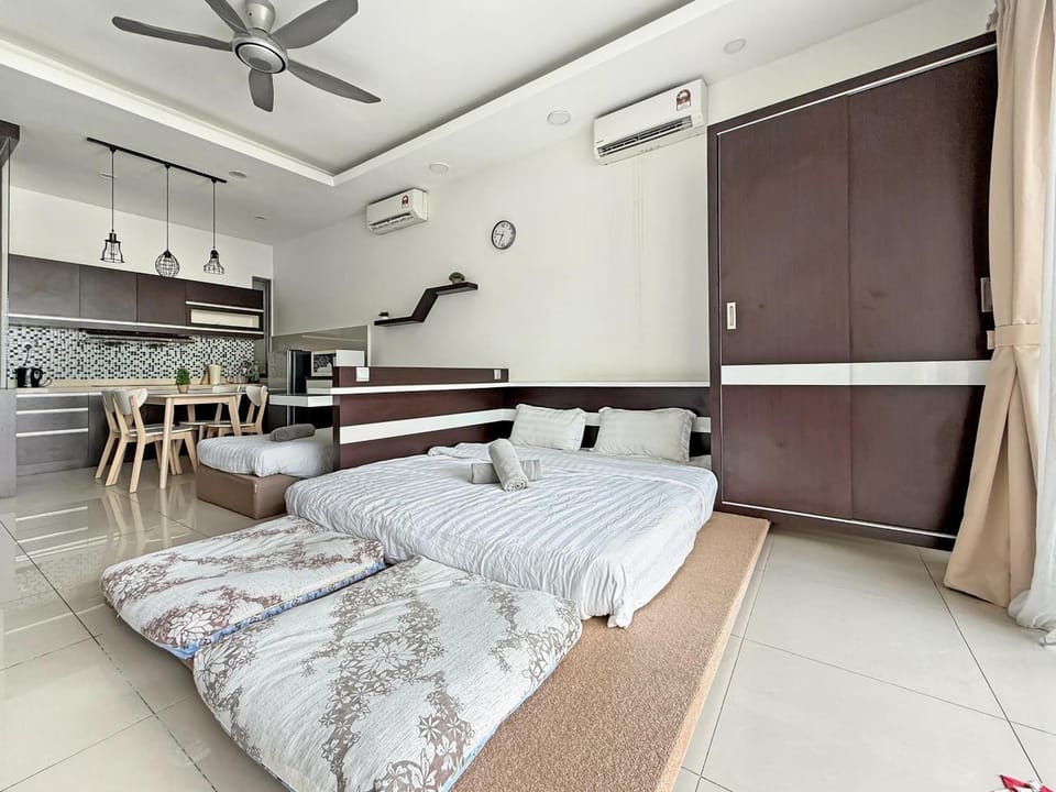 Bed, Bedroom, wardrobe
