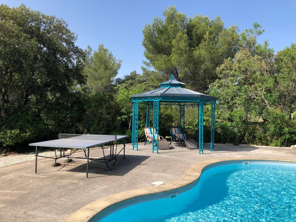 Patio, Table tennis, Pool view, Swimming pool