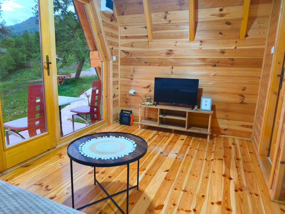 Patio, Day, TV and multimedia