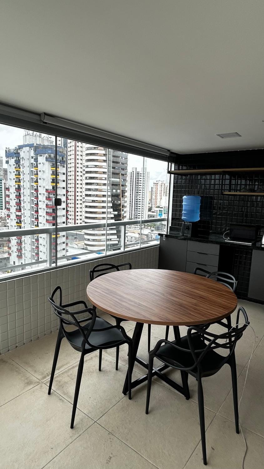 View (from property/room), Balcony/Terrace, Dining area