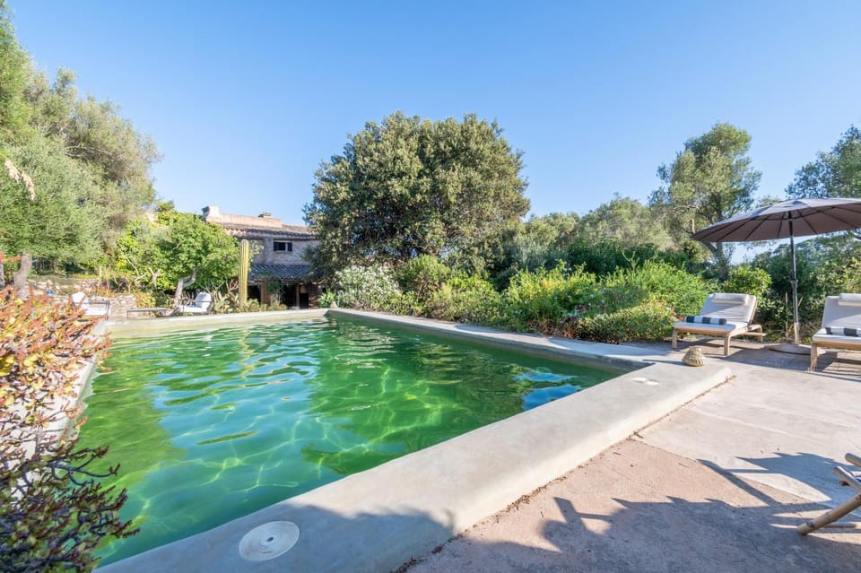 Property building, Living room, Swimming pool