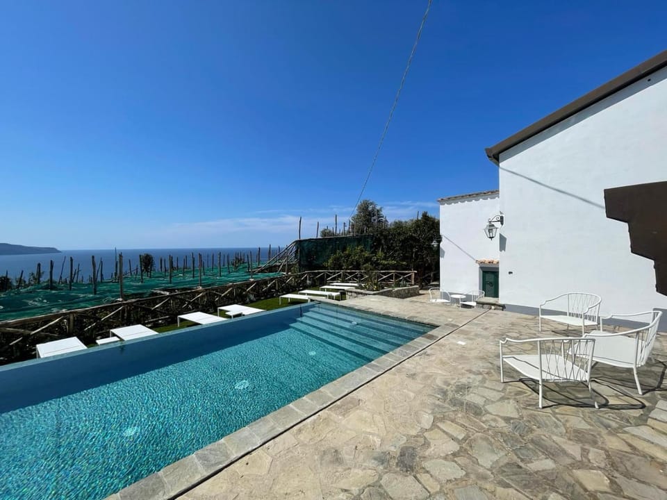 Pool view, Sea view, Swimming pool