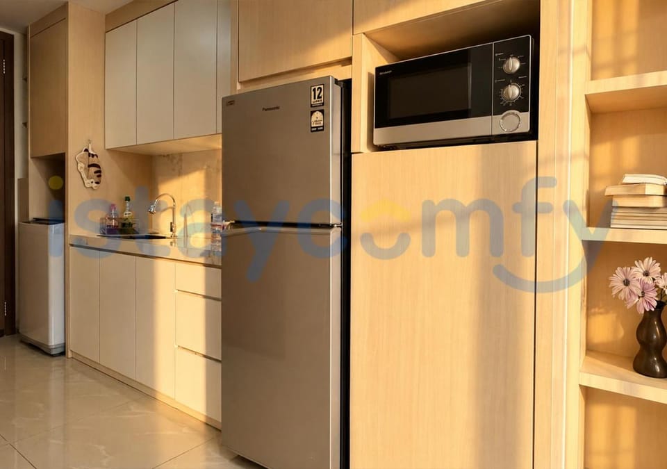 Kitchen or kitchenette, dishwasher, microwave, minibar, washing machine