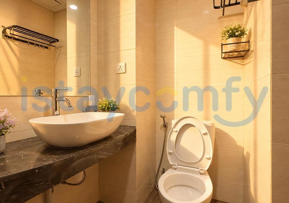 Shower, Toilet, Bathroom, towels