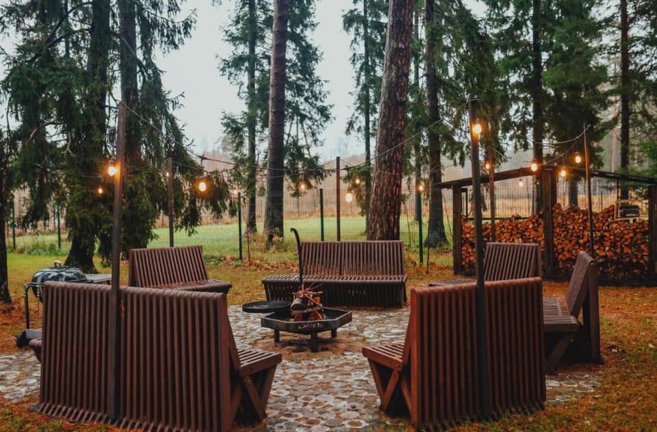 Pine house with sauna and hot tub House in Latvia