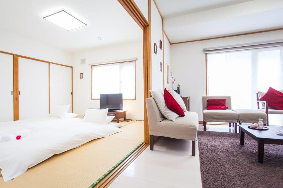 Living room, Bedroom