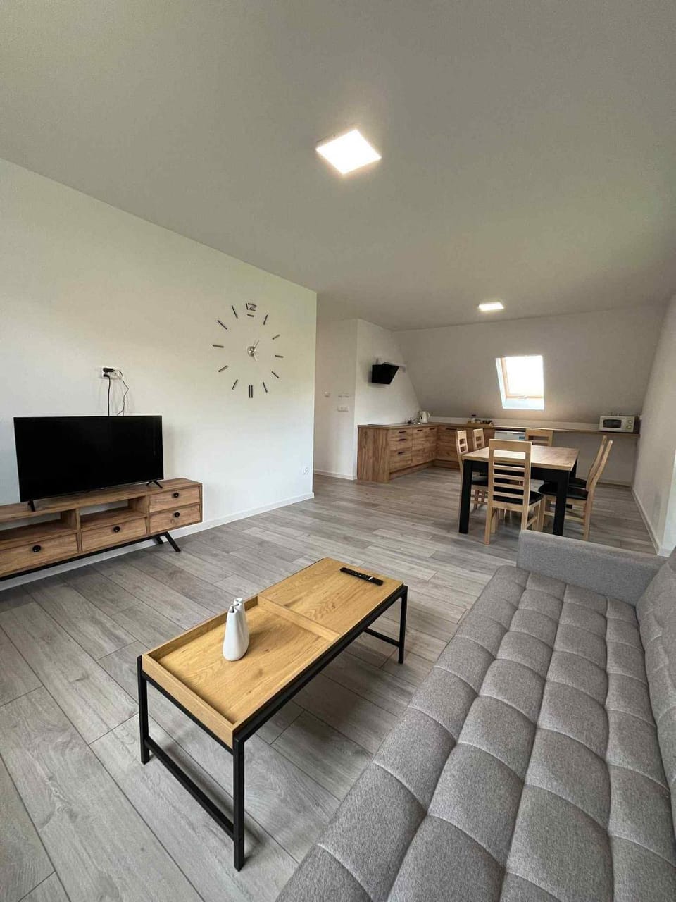 Living room, Dining area, kitchen