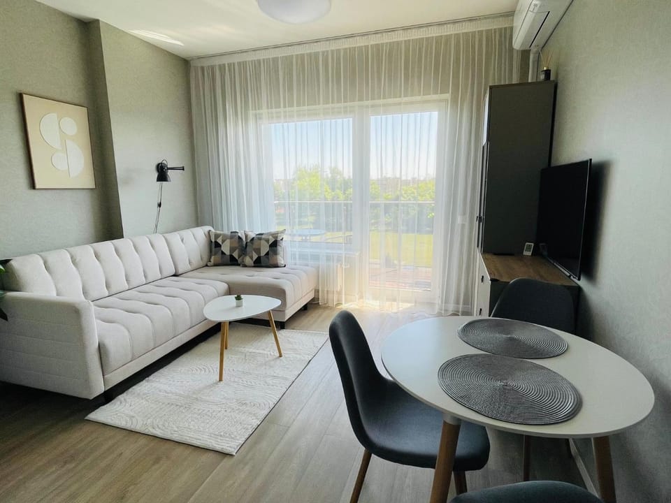 Bright studio apartment in Palanga-AC-Balcony-Self check-in Apartment in Palanga