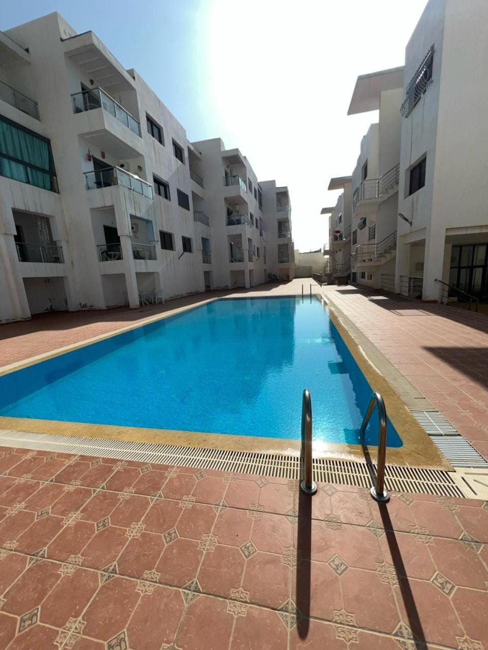 Property building, Pool view, Swimming pool