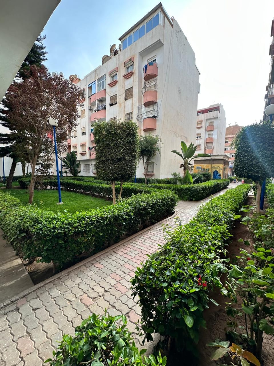Property building, Garden