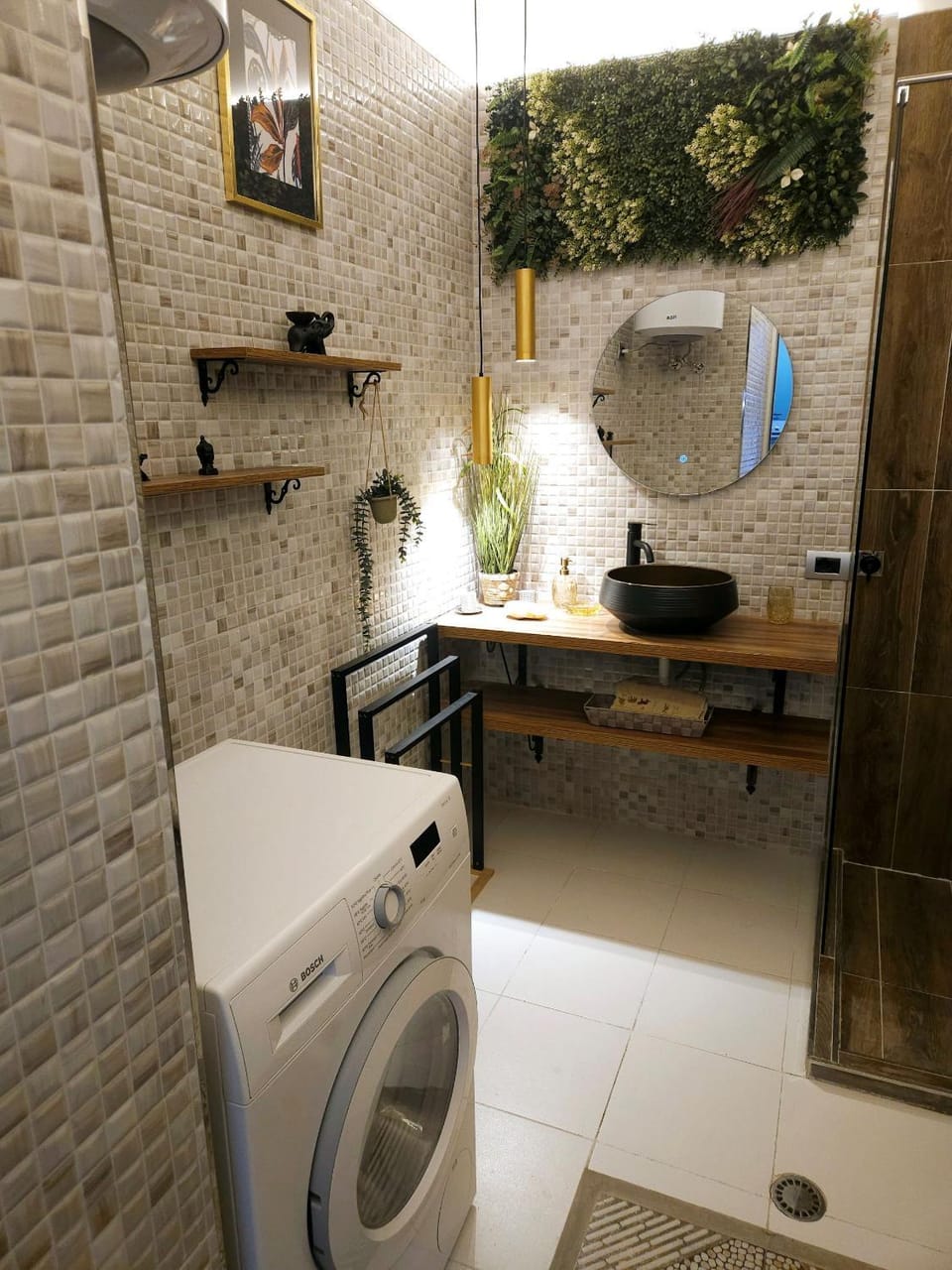 Bathroom, washing machine