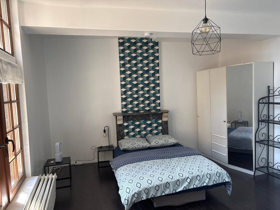 Bed, Bedroom, wardrobe