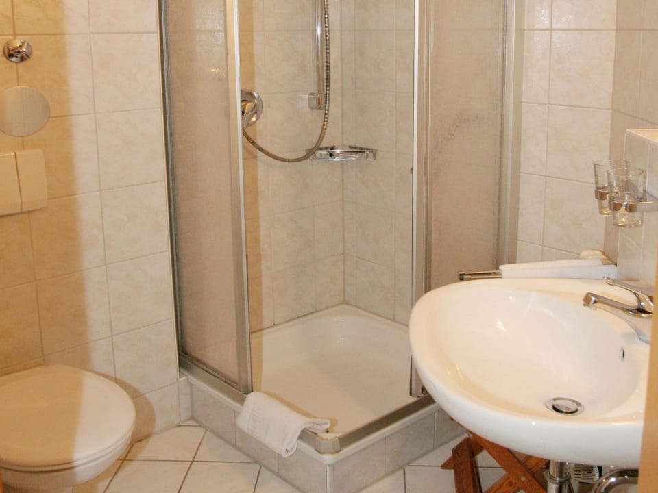 Bathroom, Living room