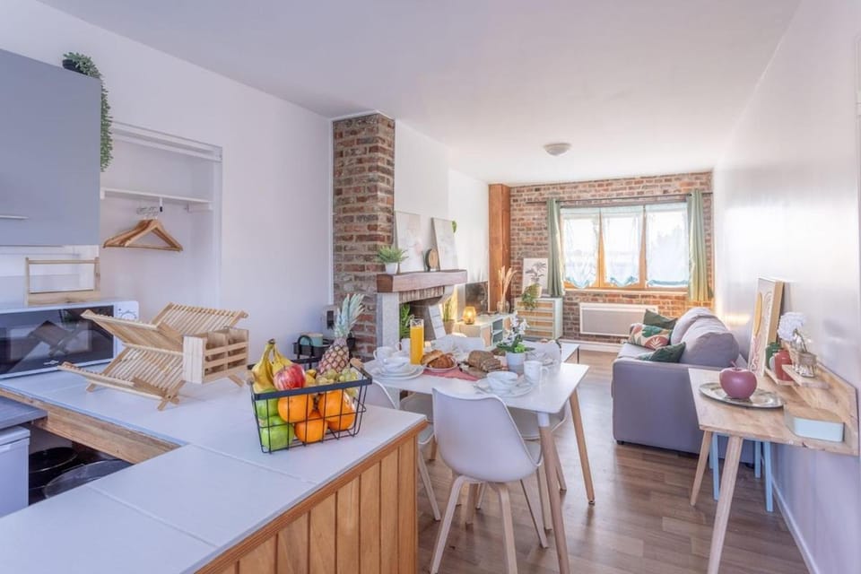 Studio paisible, à Neuf-Mesnil Apartment in Hauts-de-France