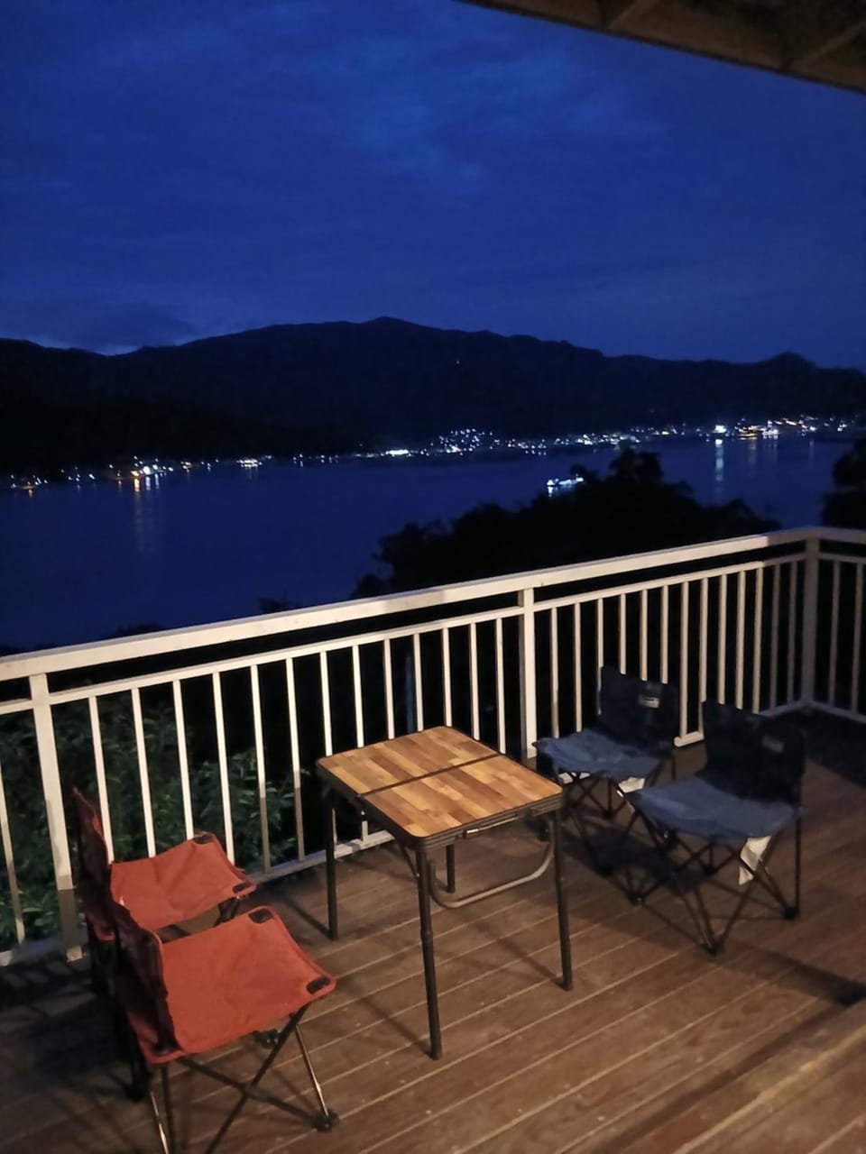 Night, Natural landscape, View (from property/room), Balcony/Terrace, Sea view