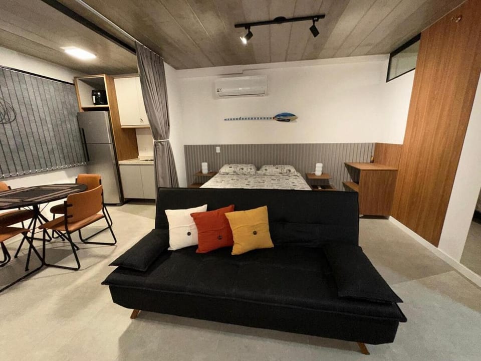 Studio Moderno á 5 Minutos da Praia do Tenório Ubatuba Apartment in Ubatuba