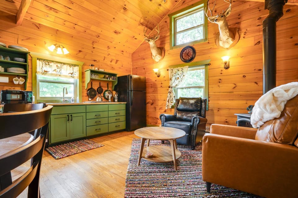 On 30 Acres w/ Trails & Garden: Stockholm Cabin! Cabin in Lake Pepin