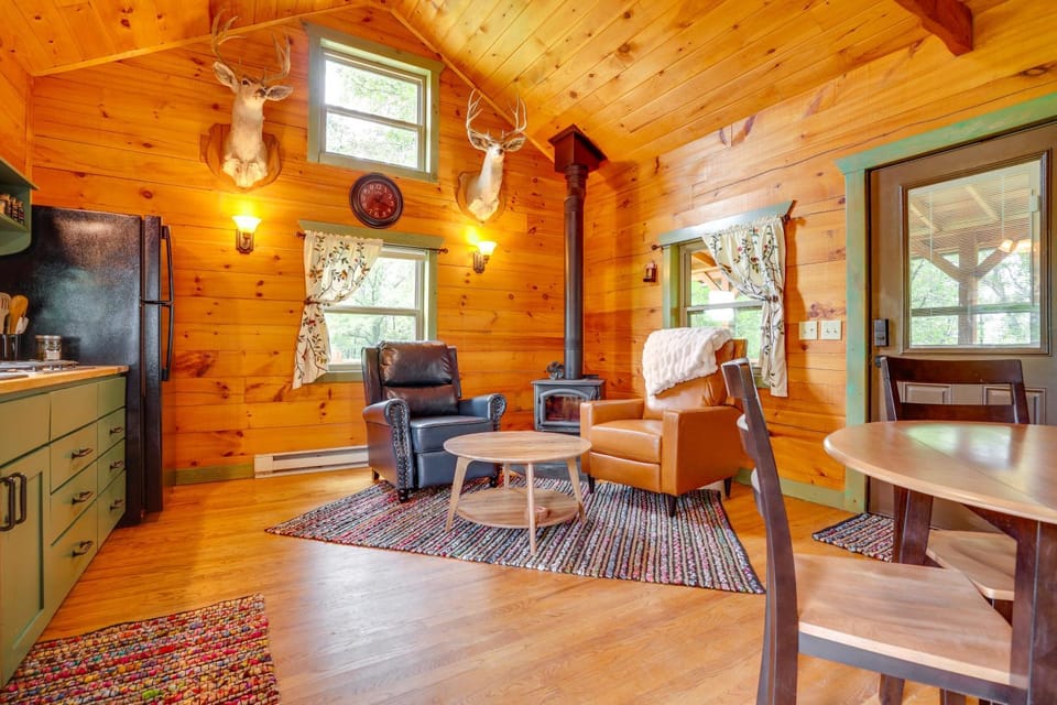 On 30 Acres w/ Trails & Garden: Stockholm Cabin! Cabin in Lake Pepin
