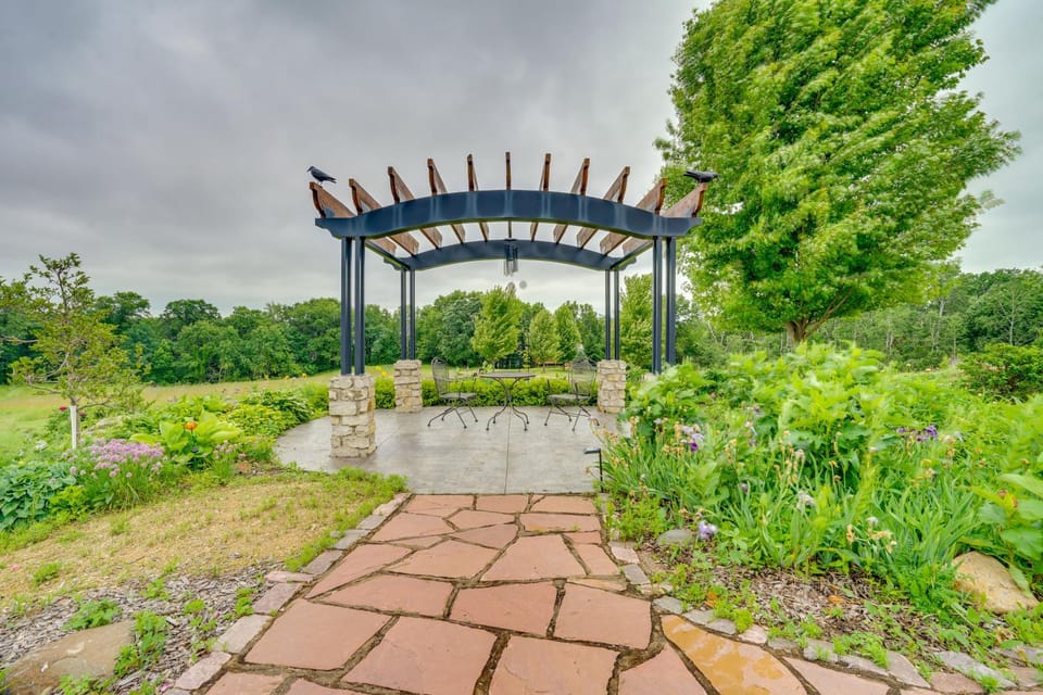 On 30 Acres w/ Trails & Garden: Stockholm Cabin! Cabin in Lake Pepin