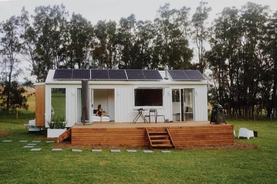 The Antidote Luxe Off-Grid Tiny Home Escape on Private Farm Stay House in Berry