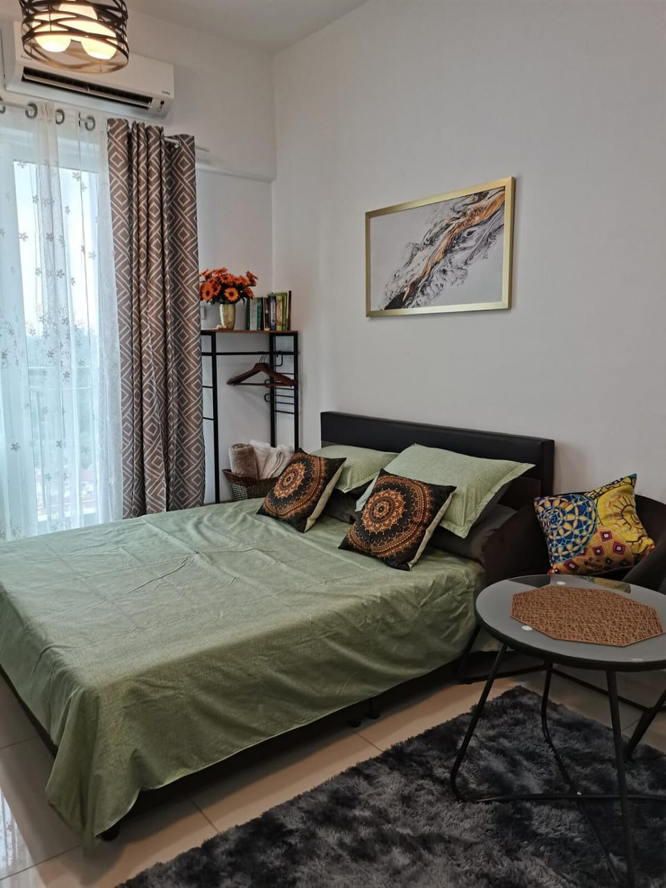 Seating area, Bedroom