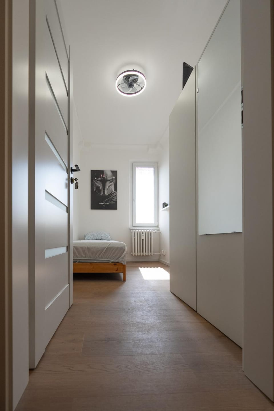 Bed, Photo of the whole room, Bedroom, wardrobe