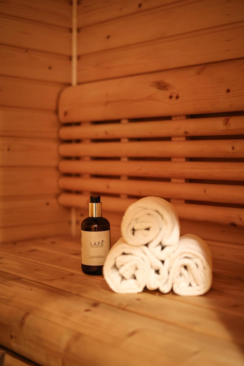 Sauna, towels