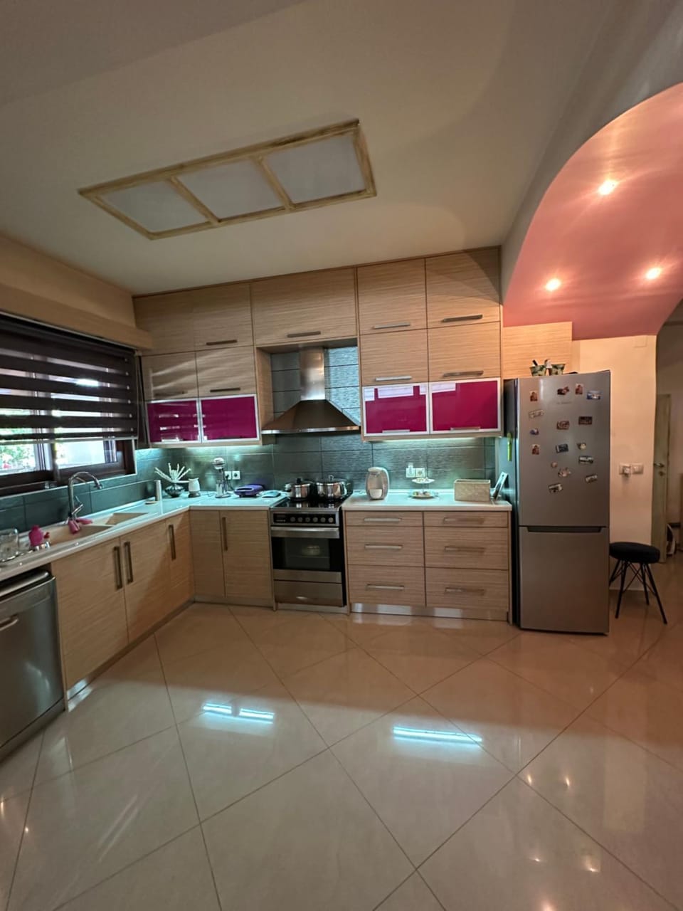 dishwasher, oven, stove, toaster