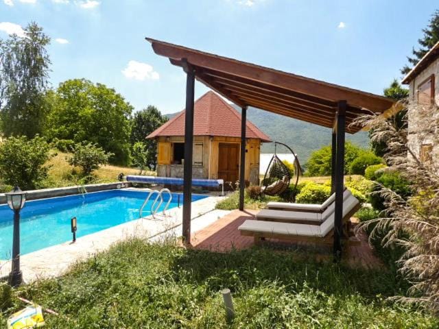 Garden, Garden, Swimming pool, Swimming pool, sunbed