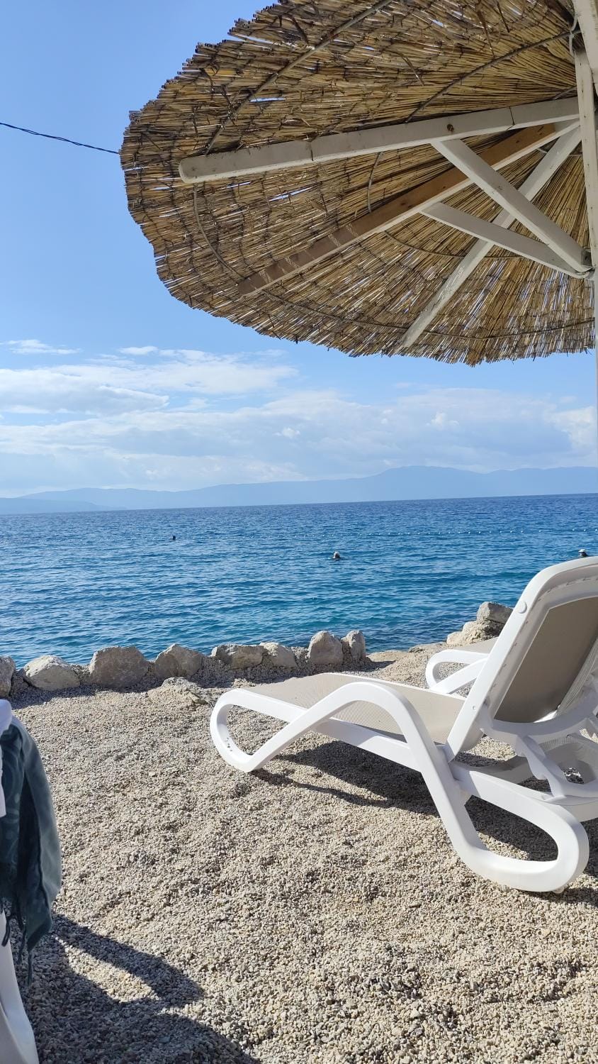 Beach, sunbed