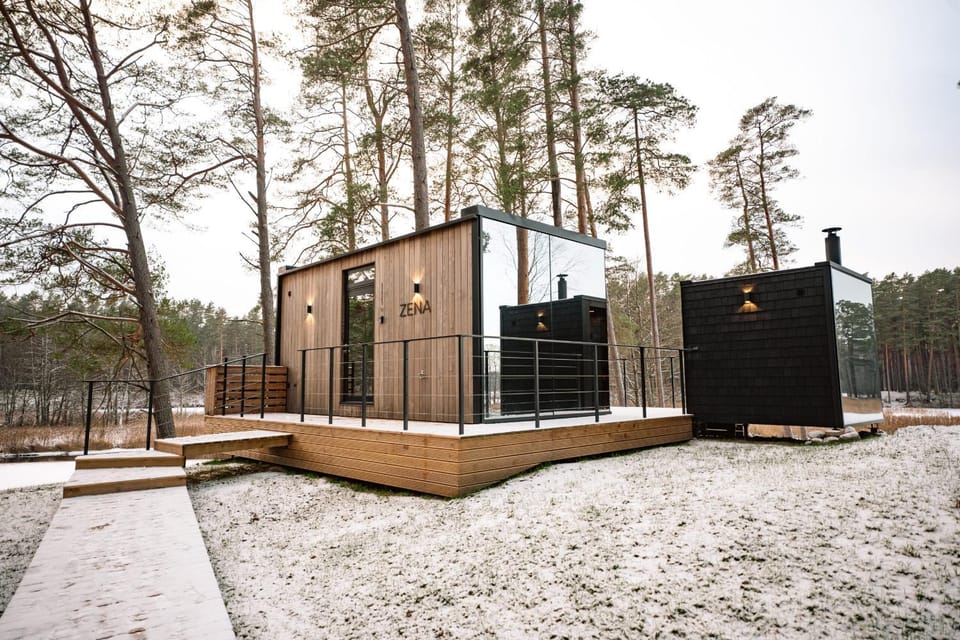 Bejas Lux Mirror Houses House in Latvia