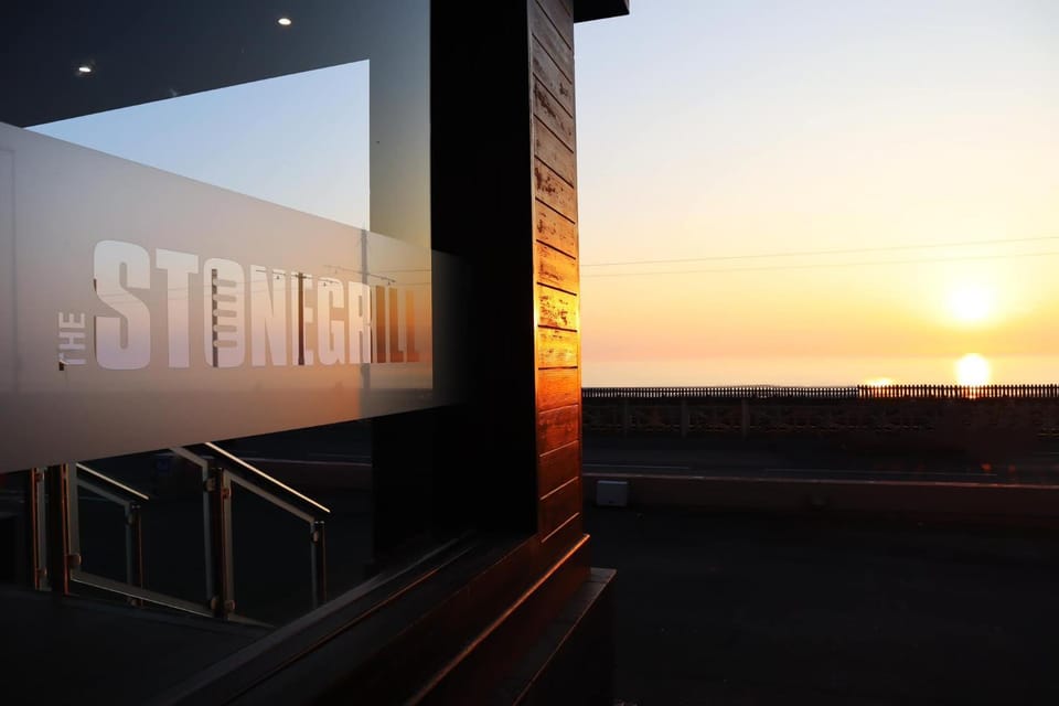 Property building, Sea view, Sunset